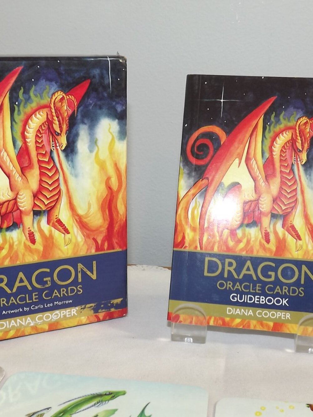 Dragon Oracle Cards Deck with Guidebook - Colorful Dragon Art - Picture 2 of 9